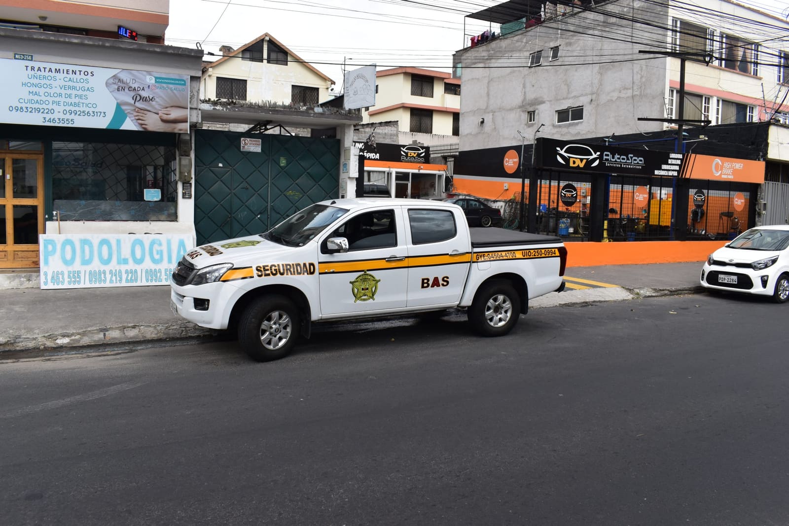 Sistema de alarma en una instalación